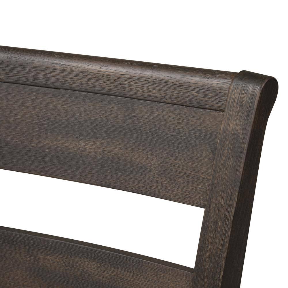 Alt View 7. Liberty Furniture Industries - Double Bridge Splat Back Side Chair (RTA)-Set of 2 in Dark Chestnut - Brown.