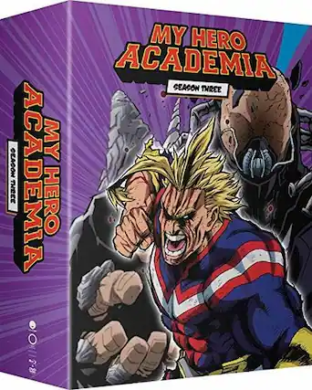 Front. My Hero Academia: Season Three Part One (MHA) - BLU-RAY.