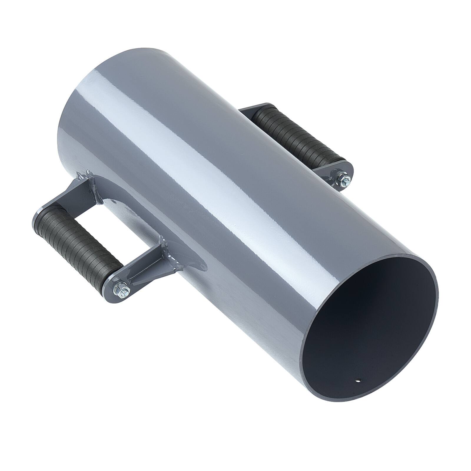 Alt View 5. VEVOR - Fence Post Driver, Heavy Duty T Post Driver with Handles, Metal Manual Pounder Rammer for U-Channel,Wooden Fence - Gray.