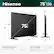 Hisense 75" U6
- Width (W): 65.7"
- Depth (D): 2.5"
- Height (H): 39.7"
- VESA Wall Mount Size: 500x400 mm (M6)
- Product Weight:
- With stand: 55.1 lbs
- Without stand: 54.7 lbs