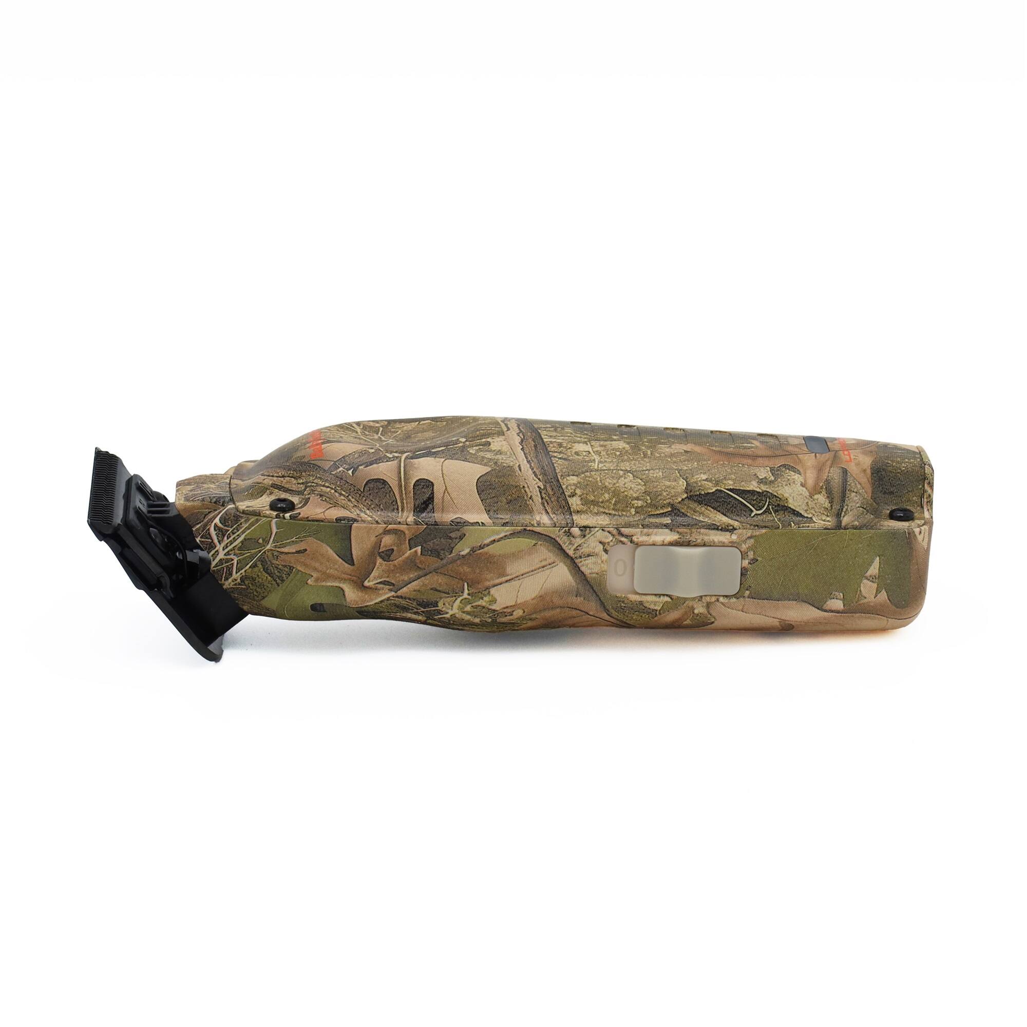 Angle. BaBylissPRO - LO-PROFX Limited Edition Compact Cordless Trimmer FX72CAM (Camo).