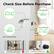 Check Size Before Purchase
Backset: 2 3/8" or 2 3/4" (60 or 70mm)
Hole diameter: 1" 25mm
Door thickness: 1 3/8" 2 54mm (35 ~ 54mm)
Not suitable for glass doors or doors with special designs x
Suitable for standard doors ✓