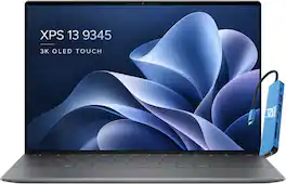 Dell - XPS 13 - Copilot+ PC - 13.4" 3K OLED Touchscreen Laptop - Snapdragon X Elite X1E-80-100 - 16GB RAM – 512GB SSD - IST HUB - Graphite