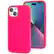 Front. Entronix - Entronix iPhone 14 Plus Case - Soft-Touch Liquid Silicone for Ultimate Protection - Hot Pink.
