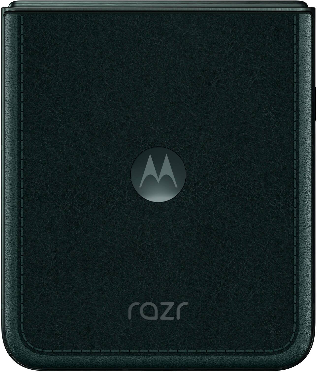 Alt View 1. Motorola - razr ultra 2025 512GB (Unlocked) - PANTONE Scarab.