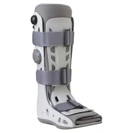 Front. Aircast - Aircast AirSelect Standard Walker Brace / Walking Boot, Small - Black.