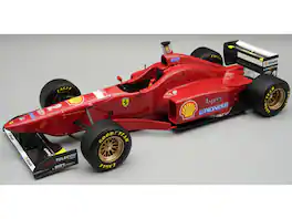 Ferrari F310 #2 Formula One F1 "San Marino GP" (1996) with Display Case "Mythos Series" 1/18 Model Car by Tecnomodel