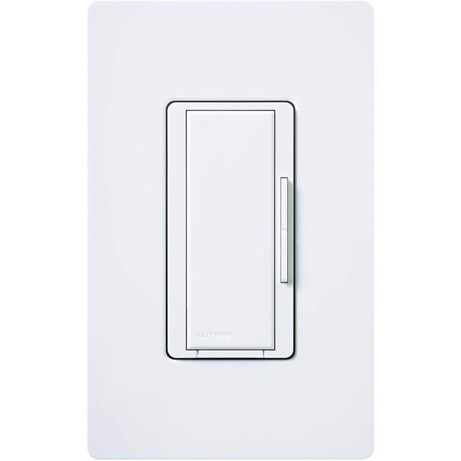 Lutron - Maestro 600 W Dual Control Dimmer Switch 1 pk - White