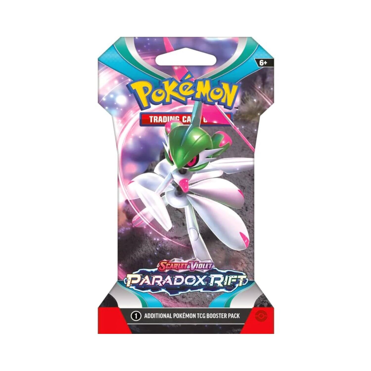6+ Pokémon Trading Card Game Scarlet & Violet Paradox Rift Pokémon TCG Booster Pack 1 Additional Pokémon TCG Booster Pack