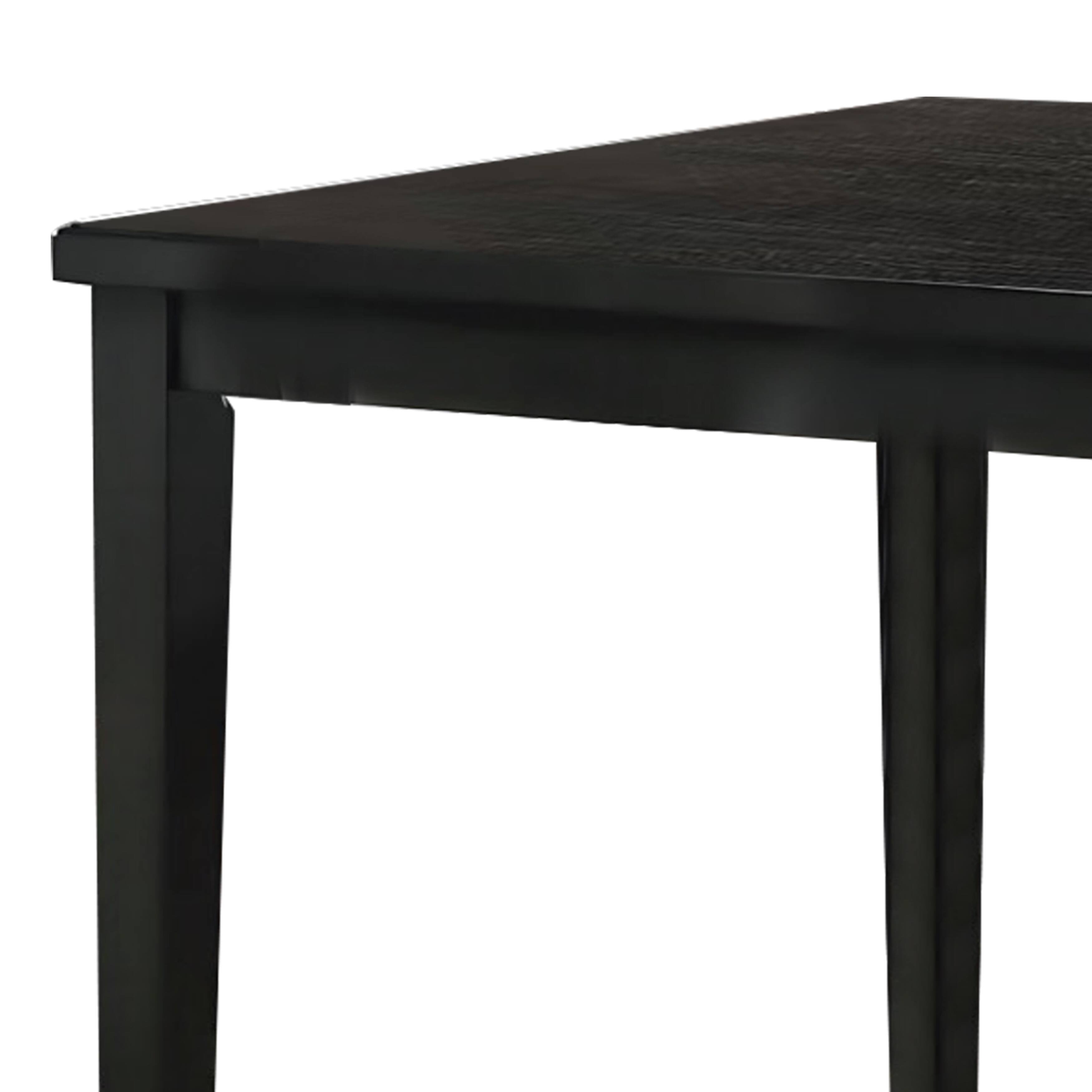 Alt View 1. Manhattan Lane - Heni Counter Height Table, 48 Inch Rectangular Top - Dark Walnut Brown.