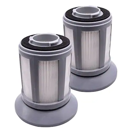 Front. HQRP - HQRP 2-Pack Dirt Cup Filter Assembly Replacement for Bissell Zing 2156 and 1665 Series, Replaces 1613056.