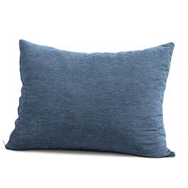 Jaxx - Pillow Saxx 3.5 Foot Giant Décor Floor Pillow, Premium Chenille Cover, Navy - Navy Blue