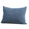 Jaxx - Pillow Saxx 3.5 Foot Giant Décor Floor Pillow, Premium Chenille Cover, Navy - Navy Blue