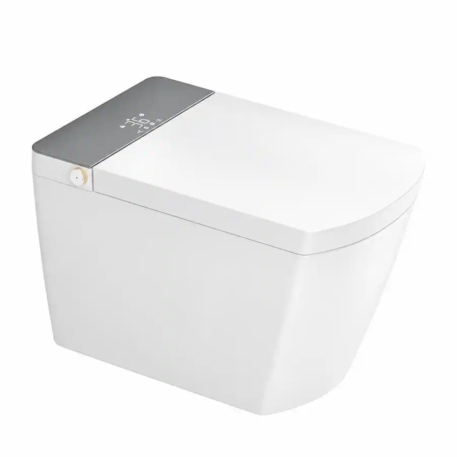Bond Sensor RYHNUYNE Modern Integrated Smart Toilet, Auto Open and Close Lid Heated ...