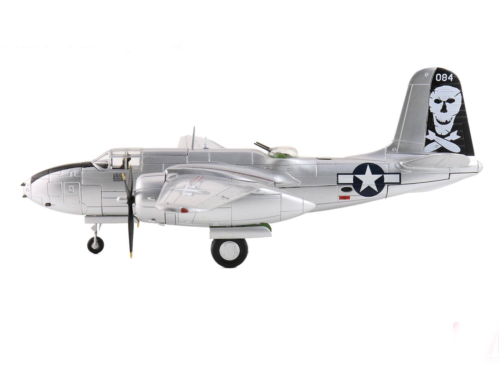 Alt View 1. Hobby Master - Douglas A-20G Havoc Aircraft "Little Chief" (1944) US Army Air Forces "Air Power Series" 1/72 Model by Hobby Master.