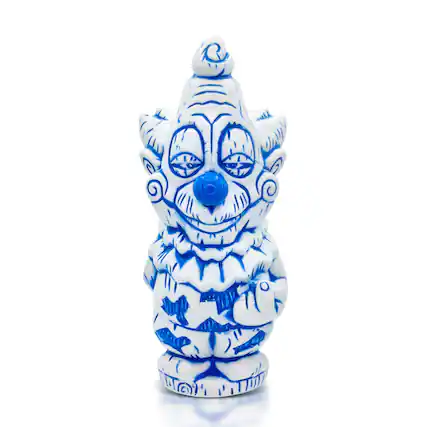 Front. Toynk - Geeki Tikis Killer Klowns From Outer Space Jumbo Ceramic Mug | Holds 12 Ounces - Blue.