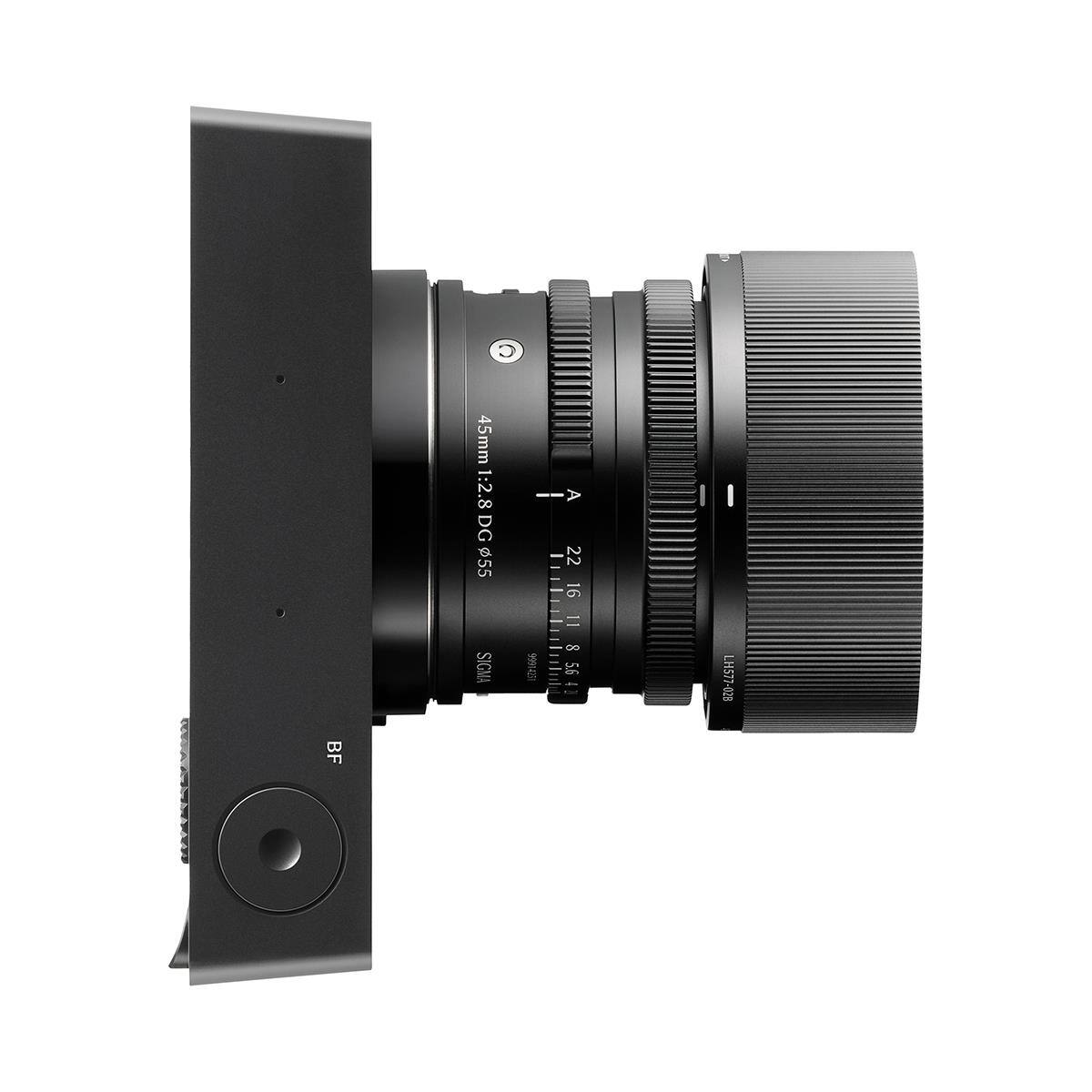 HAKELL  
BF  
45mm 1:2.8 DG $55 SIGMA  
C I-A 22 16 = 8 99914231 5.6 4  
LH577-028