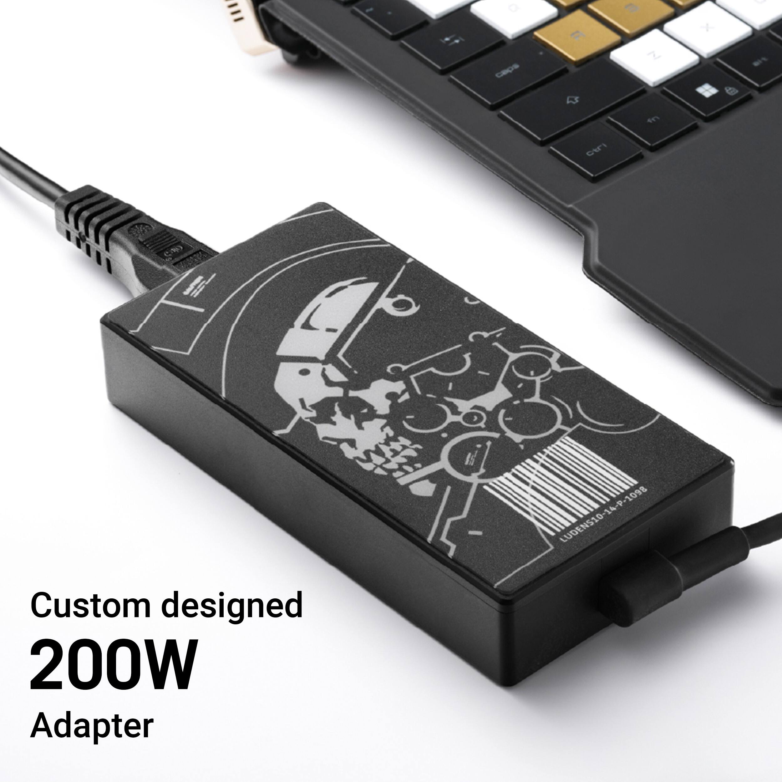 Custom designed 200W Adapter

LUDENS10-14-P-1098

LUDENS10-14-P-1098