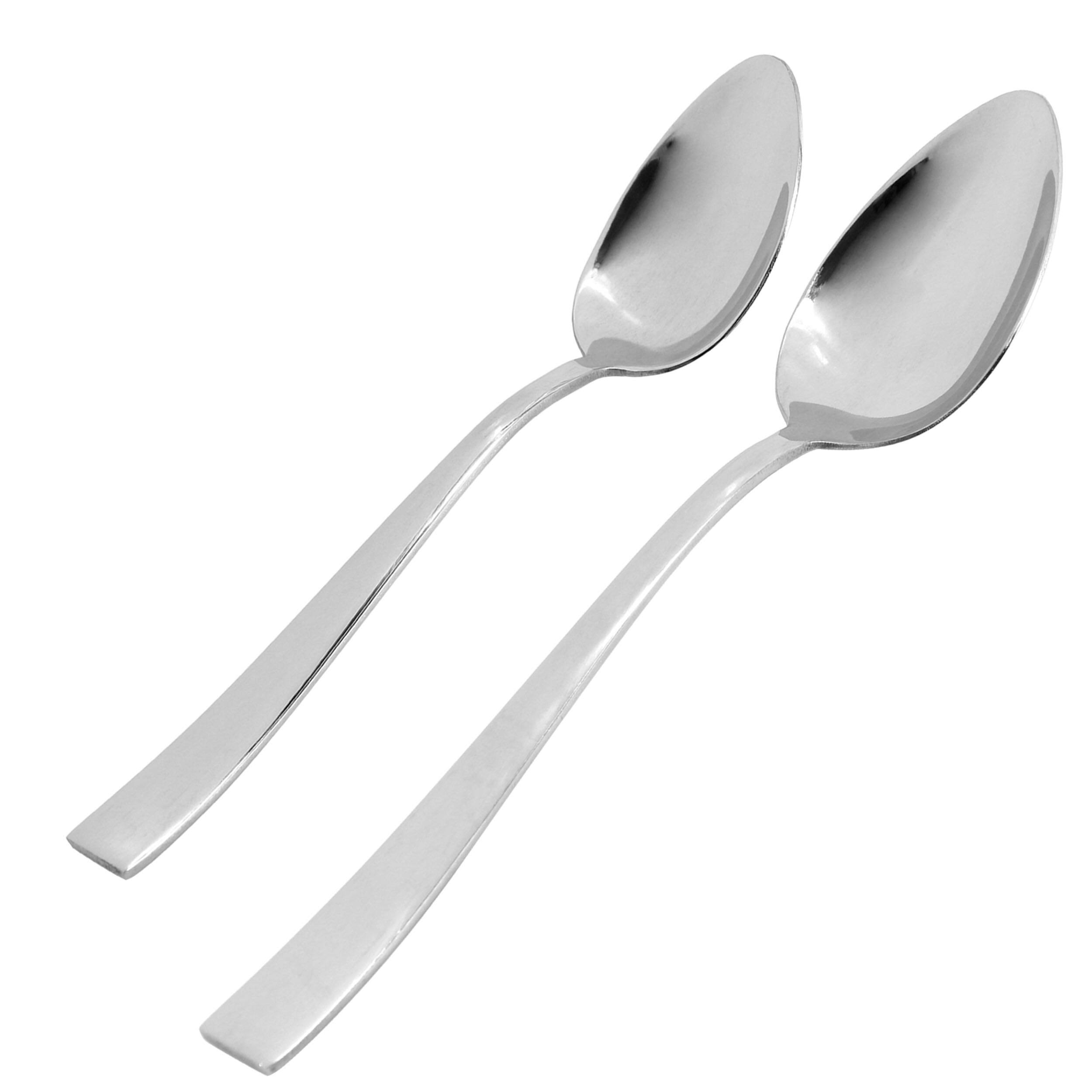 Alt View 4. Oster - Oster Stonington 20 Piece Flatware Set with Steak Knives in Polished Stainless Steel - Silver.