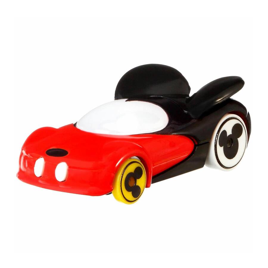 Alt View 1. Disney - Disney Hot Wheels Character Car | Mickey Mouse - Red.