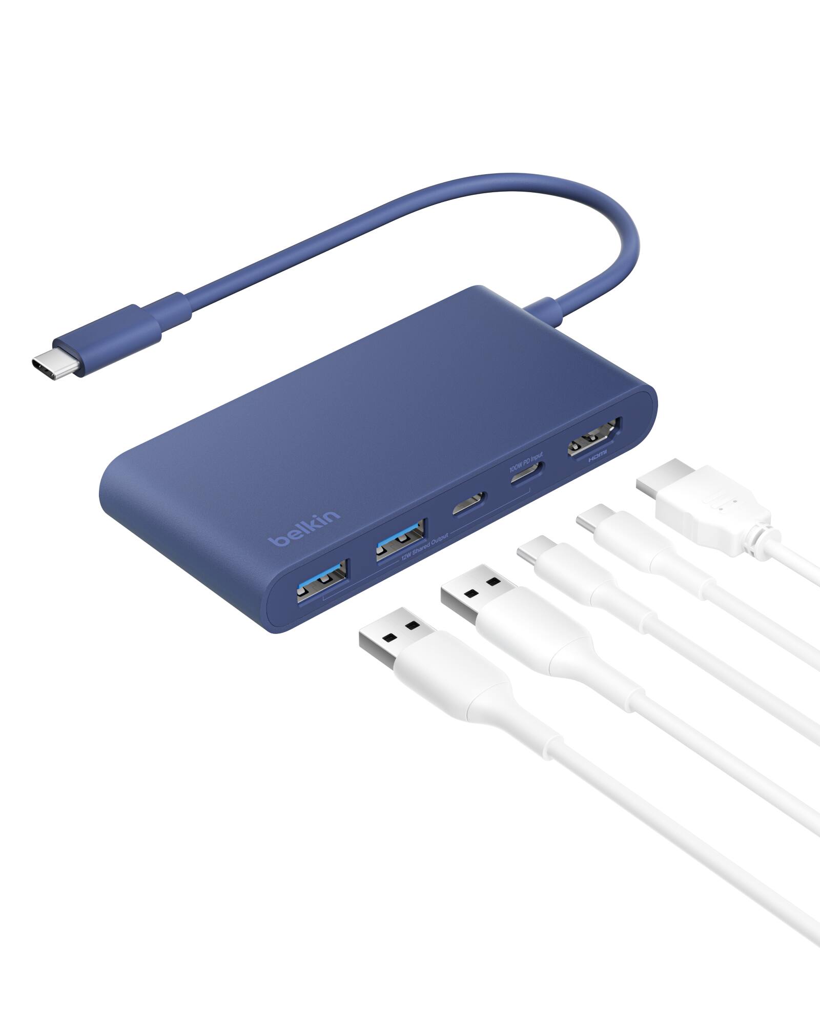 Belkin LOV Shared Output  
20 your 100W  
HOTS
