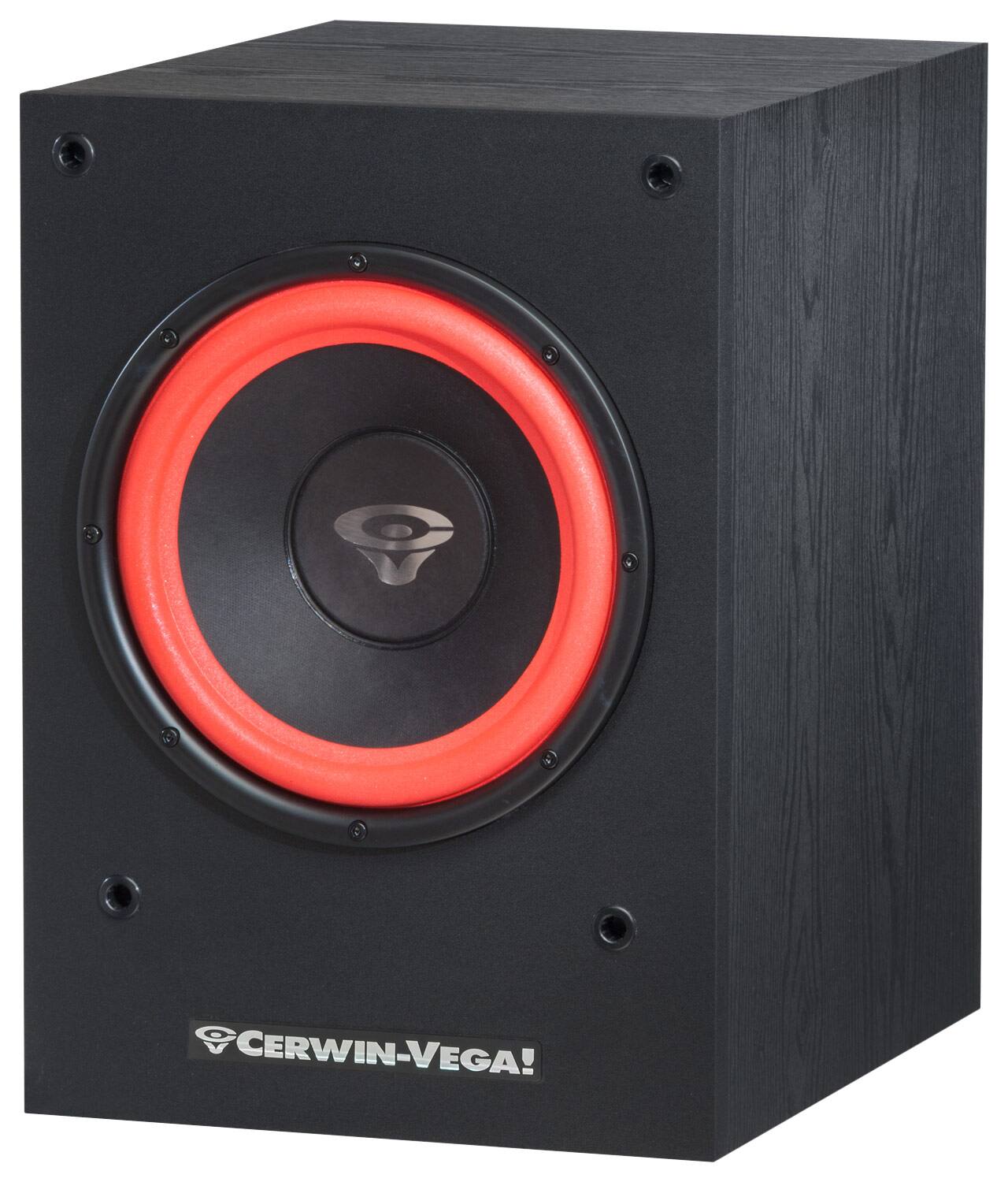 Alt View 11. Cerwin Vega - SL Series 10" 212W Powered Subwoofer - Black.