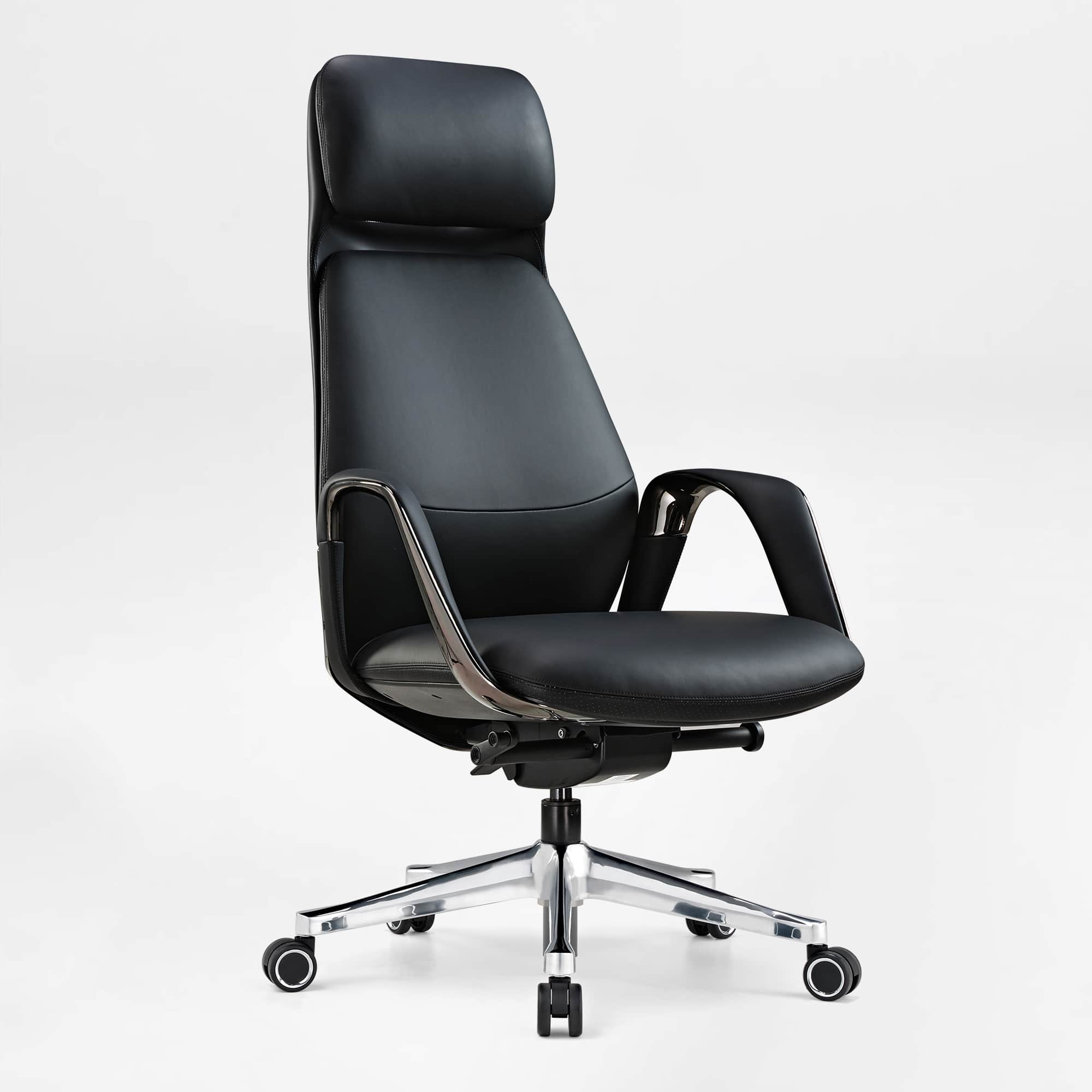 Eureka Ergonomic - Ergonomic Executive Office Chair with Lumbar Support & High Back Support - Black