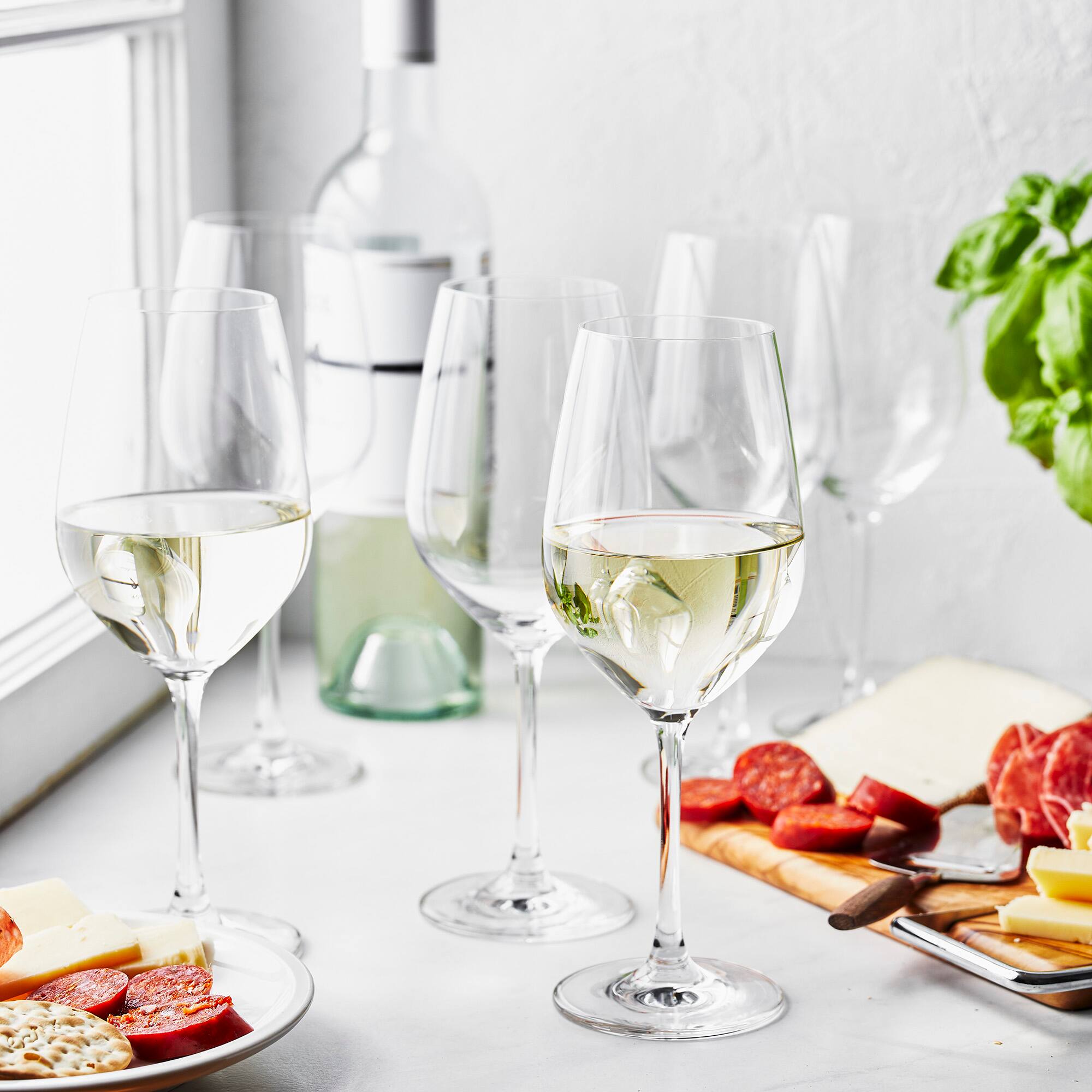 Alt View 4. ZWILLING - ZWILLING Predicat 6-pc Burgundy White Glass Set - Clear.