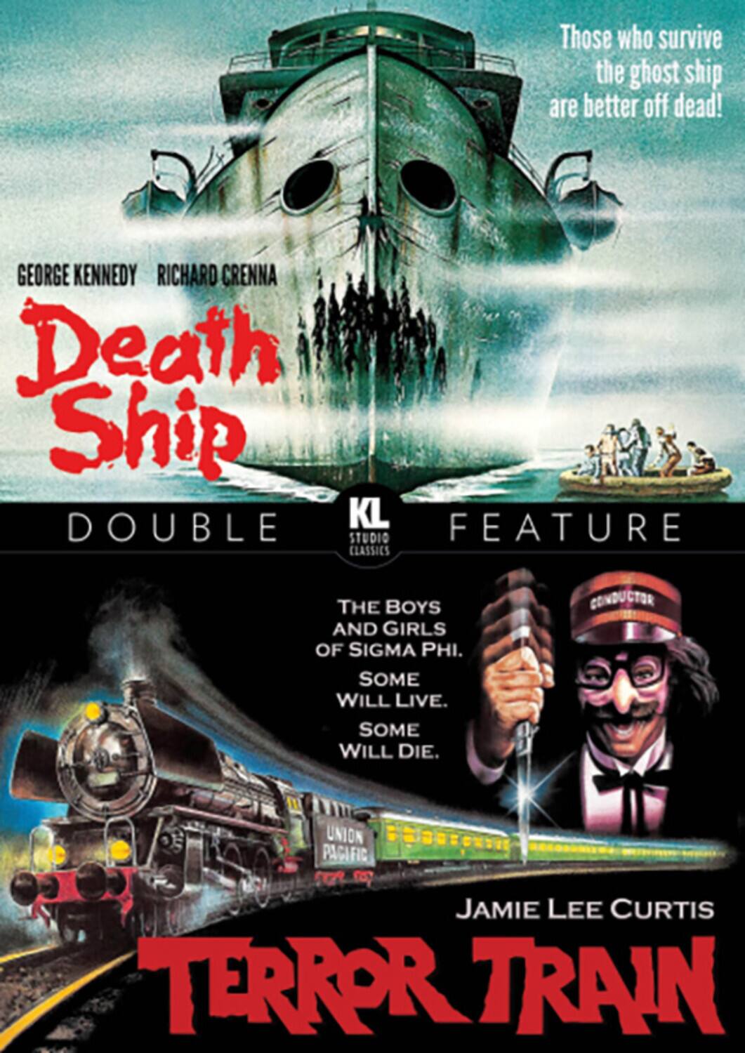 Front. Death Ship / Terror Train   - DVD.