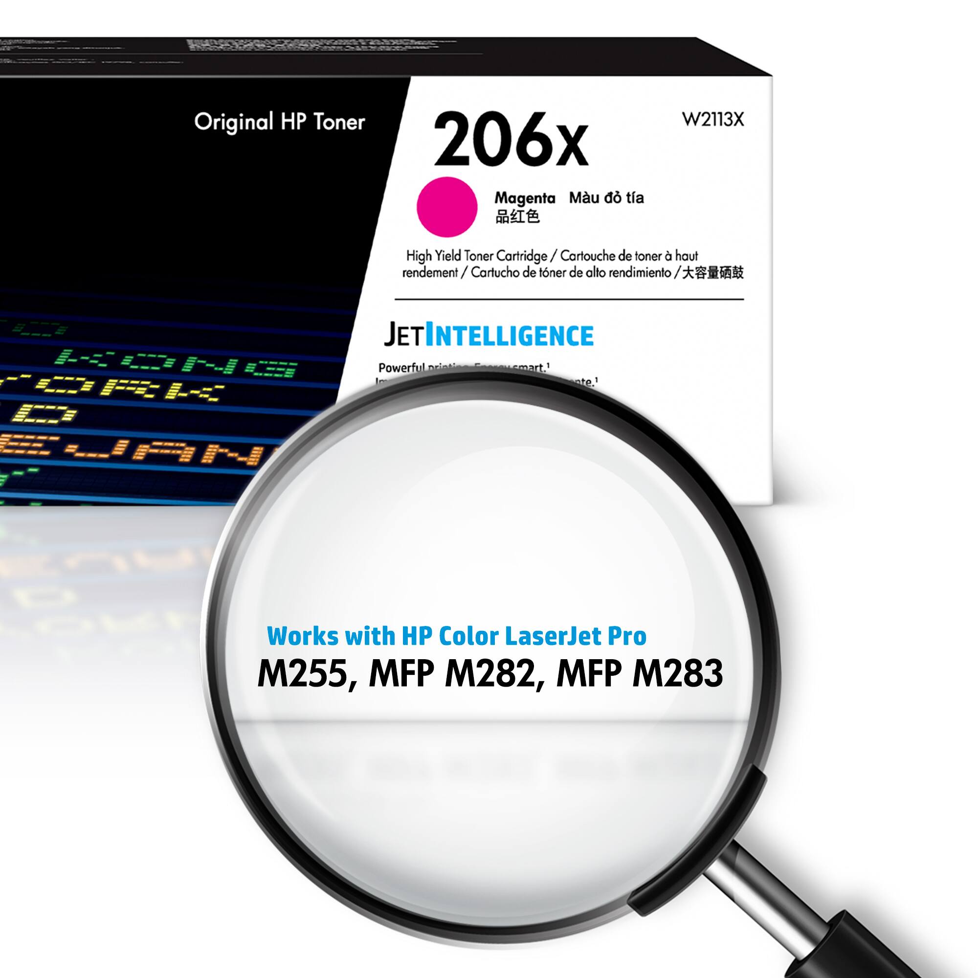 Alt View 1. HP - 206X High-Yield Toner Cartridge - Magenta.