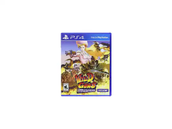 PS4 Only On PlayStation.
WILD GUNS RELOADED
NATSUME
Serious Fun - T (Teen 13+)