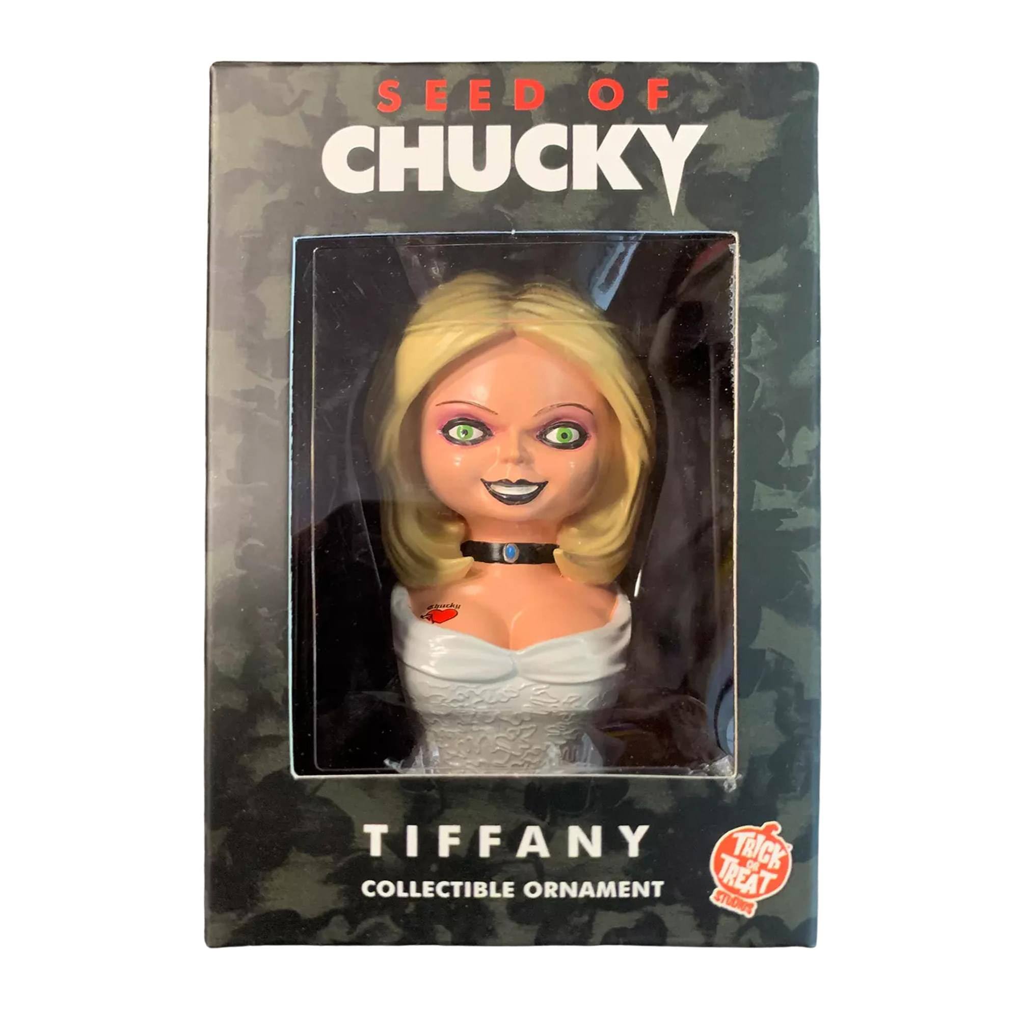 SEED OF CHUCKY

TIFFANY
COLLECTIBLE ORNAMENT

TRICK-OR-TREAT STUDIO