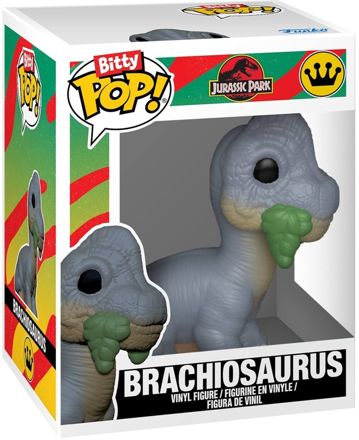 Bitty POP! JURASSIC PARK BRACHIOSAURUS VINYL FIGURE / FIGURINE EN VINYLE / FIGURA DE VINIL