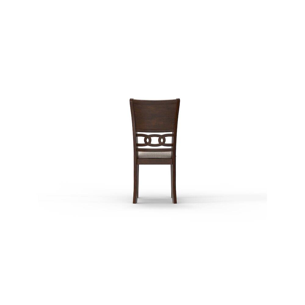 Alt View 4. New Classic Furniture - Furniture Gia Solid Wood Dining Chairs in Cherry Brown (Set of 2) - Brown.