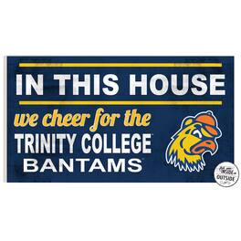 Jardine - Trinity Bantams 11" x 20" Indoor/Outdoor In This House Sign - Navy