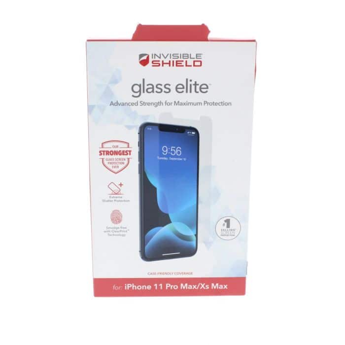 ZAGG - Screen Protector FIT Apple iPhone11 Pro Max / Xs Max Glass Elite (ZAG200103914-V) - Clear