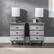 Alt View Zoom 17. Walker Edison - Modern 2-Piece 3-Drawer Nightstand Set - Gray.