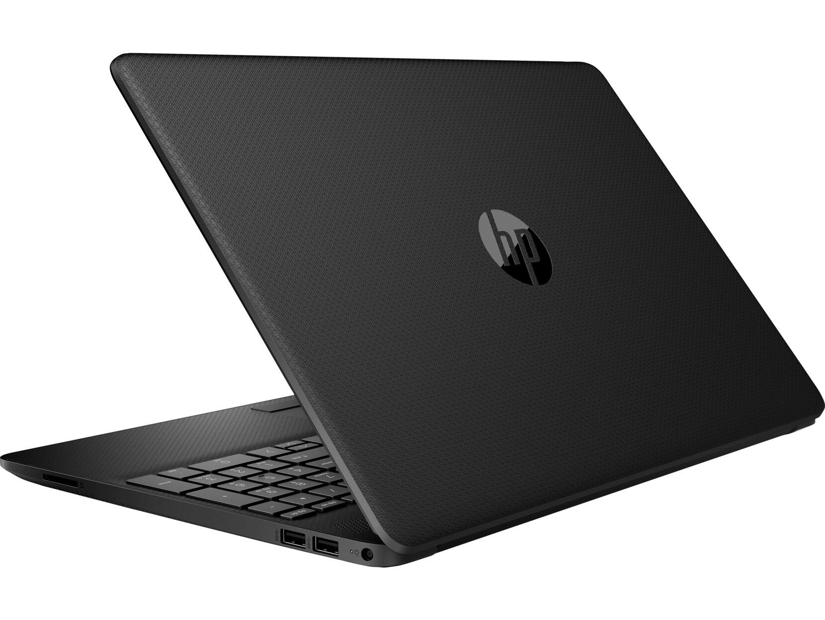 Alt View 2. HP - 15t-dw400 Laptop 15.6 FHD Display (i5-1235U, 8GB, 256GB SSD, Intel Iris Xe, WiFi 6, Webcam, Win 11 Home) - Jet Black.