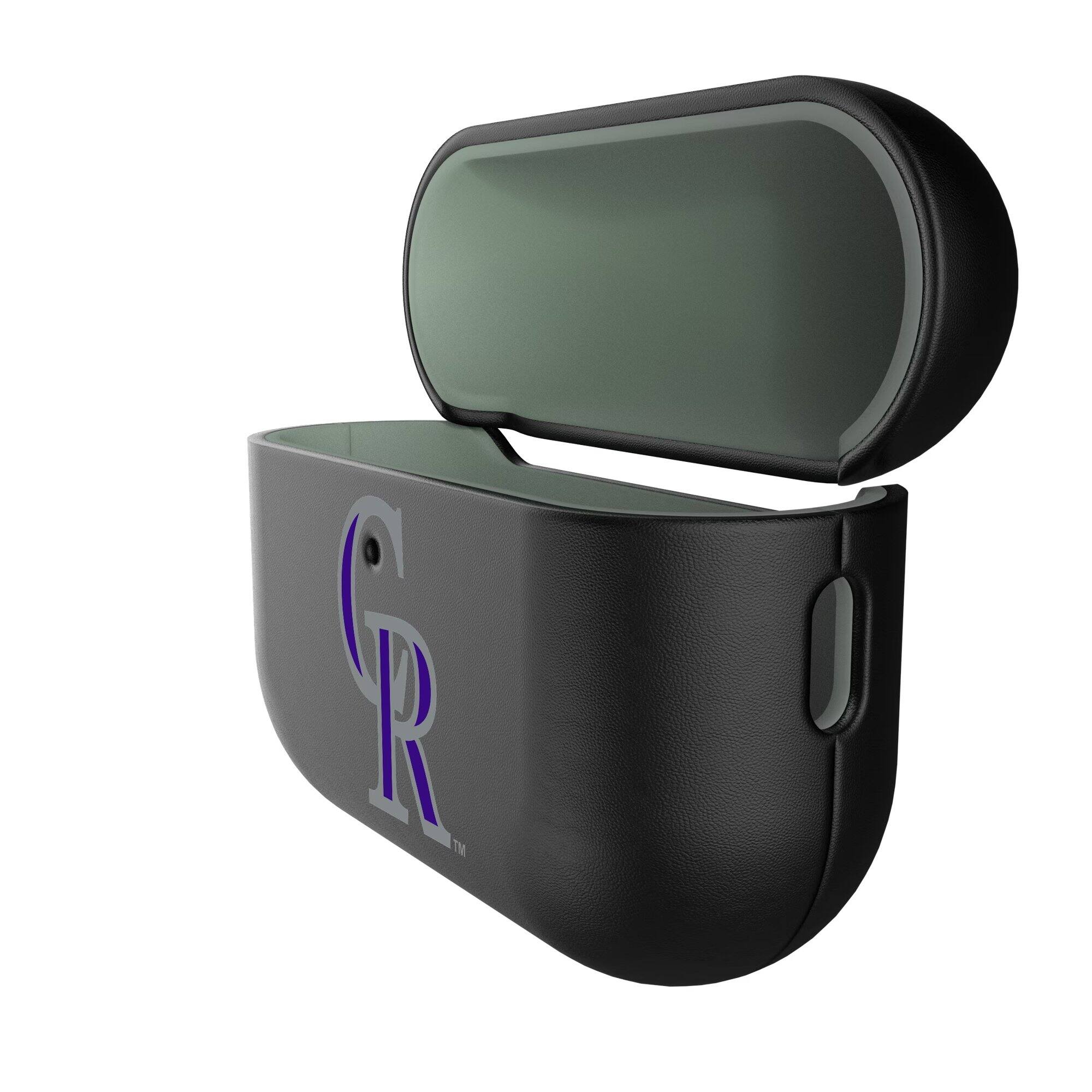 Alt View 1. Keyscaper - Colorado Rockies AirPods Pro 3rd Generation Case Cover - No Size - Black.