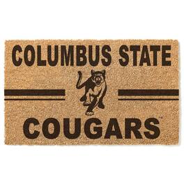 Jardine - Columbus State Cougars 18" x 30" Team Logo Doormat - Brown