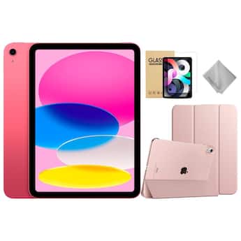 Apple 11 inch iPad A16 chip with Wi Fi 128GB With Rose Gold Case Apple 11 inch iPad A16 chip with Wi Fi 128GB With Rose Gold Case