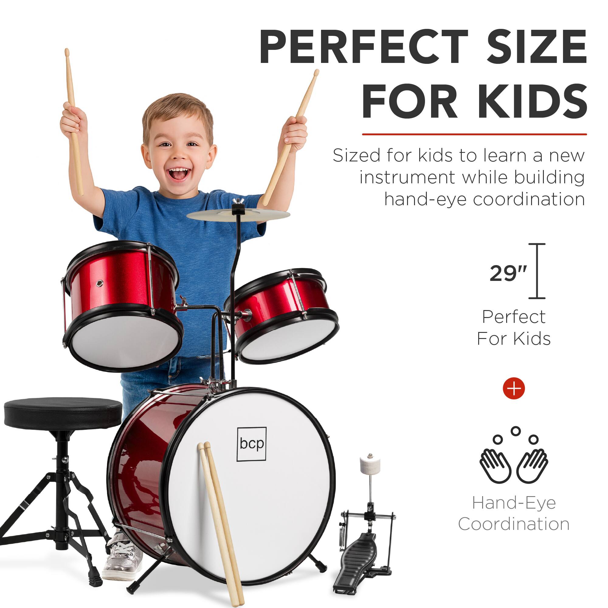 PERFECT SIZE FOR KIDS

Sized for kids to learn a new instrument while building hand-eye coordination

29" Perfect For Kids

Hand-Eye Coordination