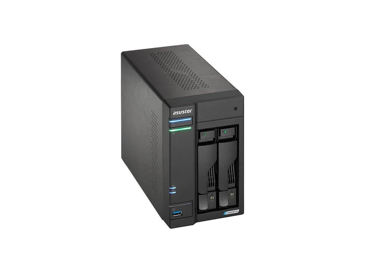 Asustor Lockerstor 2 Gen 2 AS6702T 2 Bay NAS, 2.0GHz CPU, 2.5GbE
