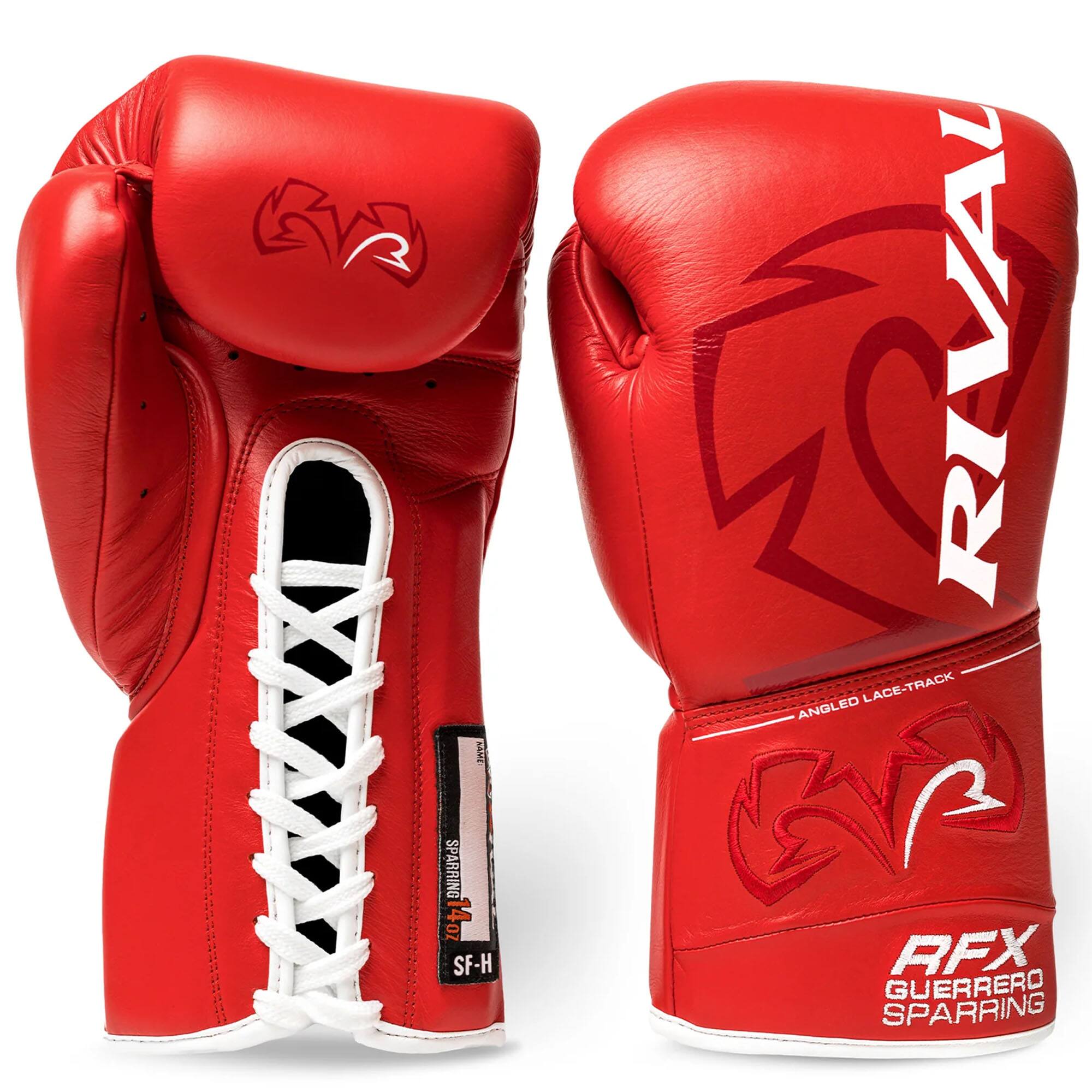 Rival Sparring 4oz SF-H  
Angled Lace-Track  
RFX Guerrero Sparring