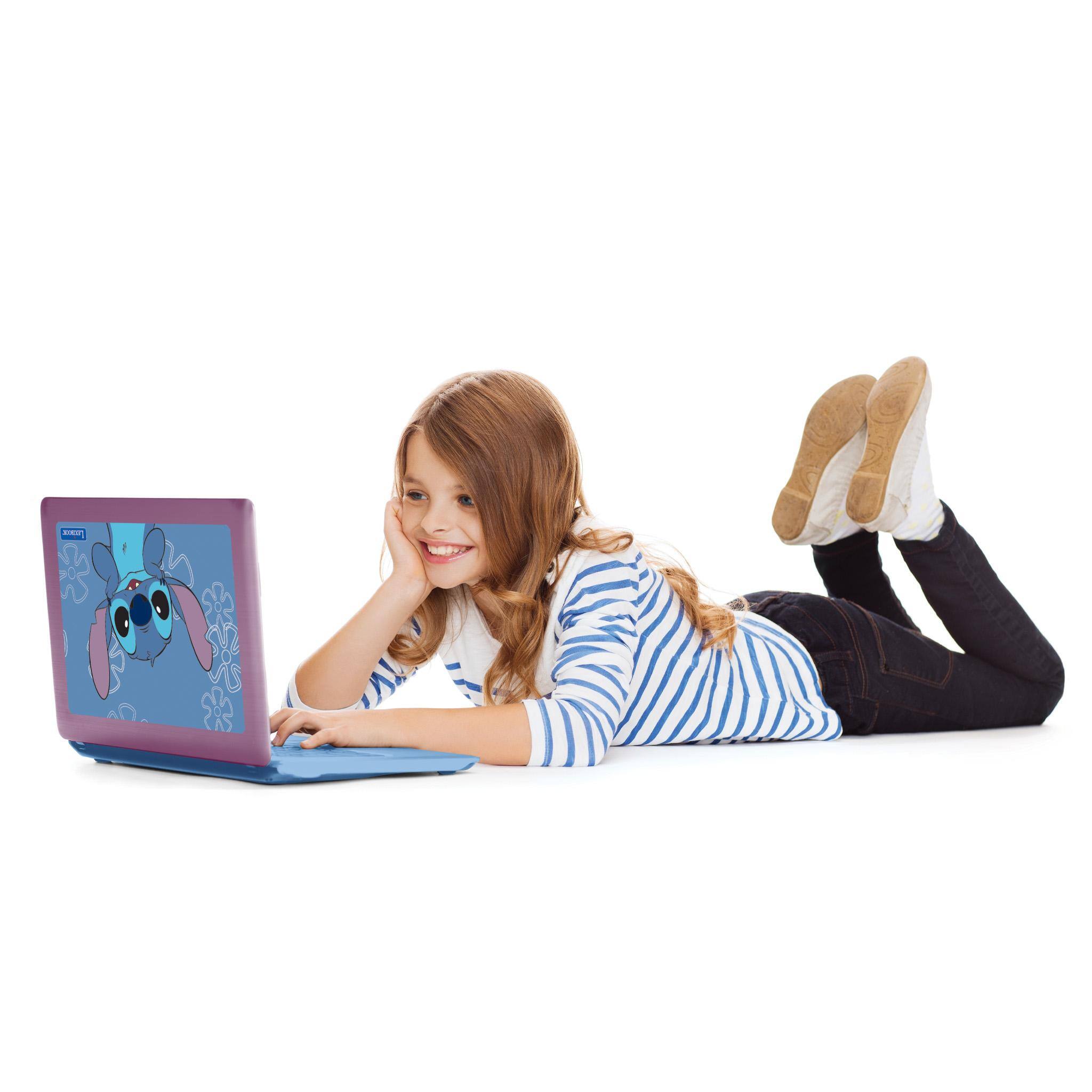 Alt View 4. Lexibook - Disney Stitch Bilingual Educational Laptop with 170 Activities.