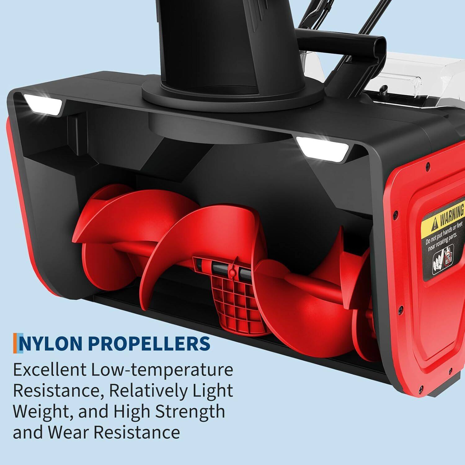 **NYLON PROPELLERS**

Excellent Low-temperature Resistance, Relatively Light Weight, and High Strength and Wear Resistance