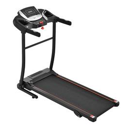 Lycvki - New Foldable Treadmill Home 2.5HP 7.5MPH 300LBS Pulse 3 Incline 12 Programs - Black