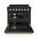 Alt View 1. Thor Kitchen - Gordon Ramsay Series by Thor Kitchen 6.0 Cu. Ft Freestanding Gas Range with Bronze Hardware - Black.