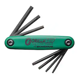 Bondhus - 12636 Set 7 Tamper Resistant GorillaGrip TR7-TR25