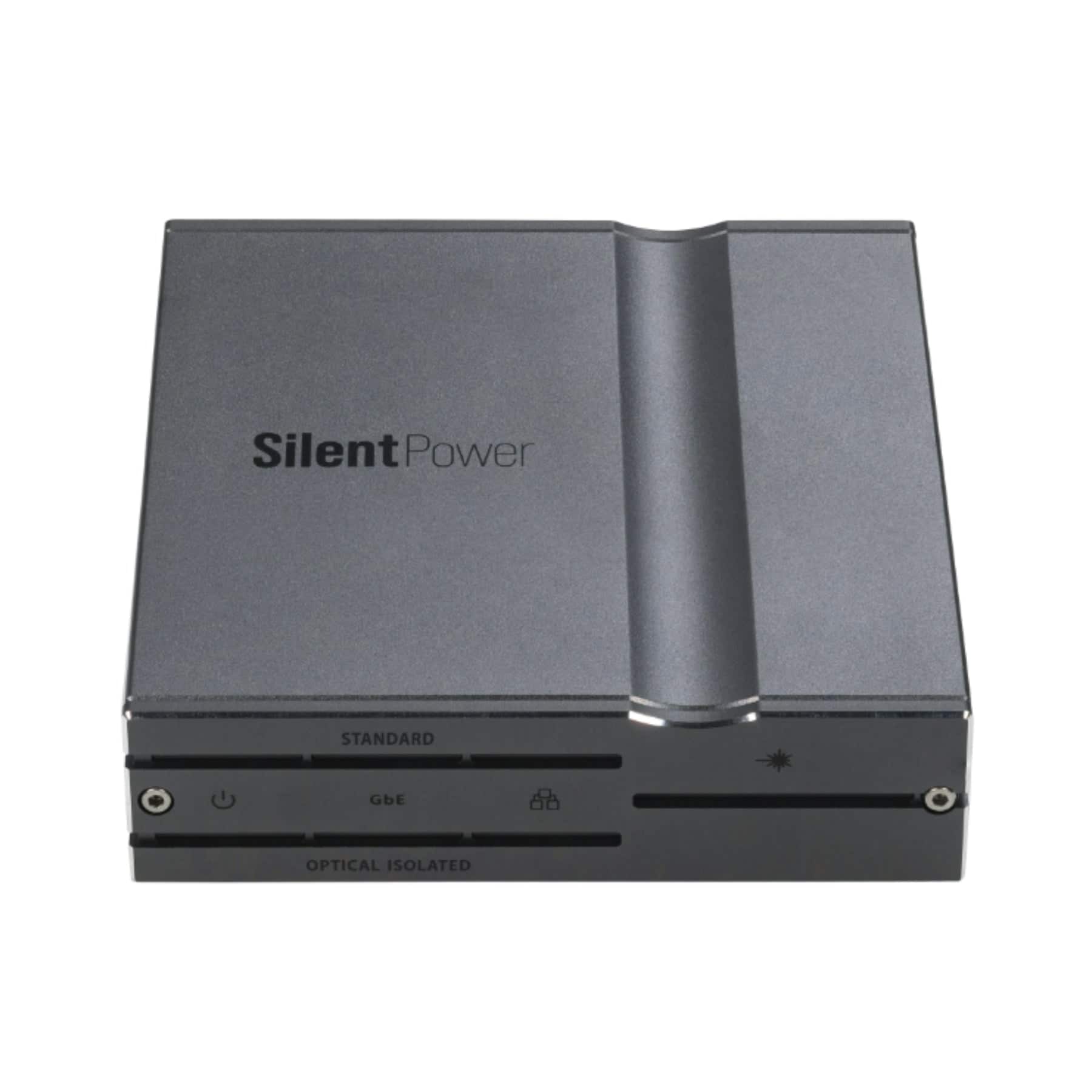 iFi Audio - SilentPower LAN iPurifier Pro Ethernet Noise Filter - Dark Grey
